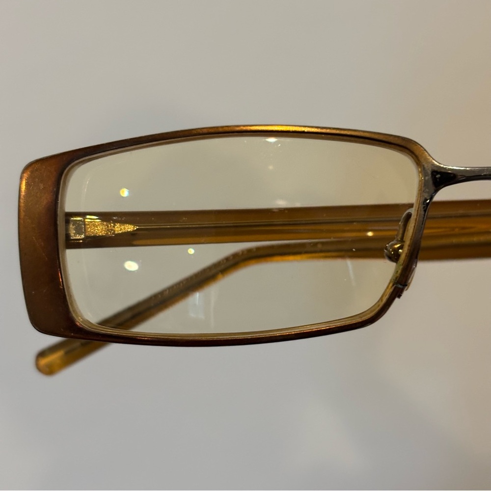 Jadore Dior rectangular metal and plastic frame e… - image 10